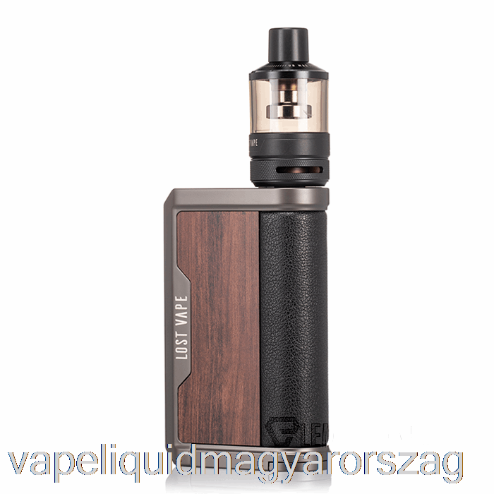 Elveszett Vape Centaurus Q200 Kezdőkészlet [podtank] Gunmetal Diófa Vape Folyadék